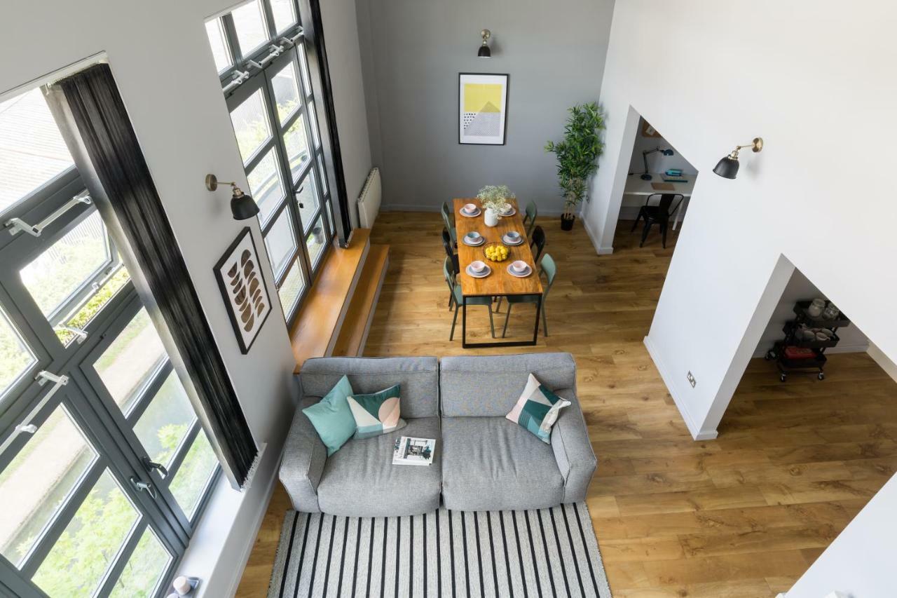 4B Loft Penthouse Industrial Decor With Canal & City Views Coventry Luaran gambar