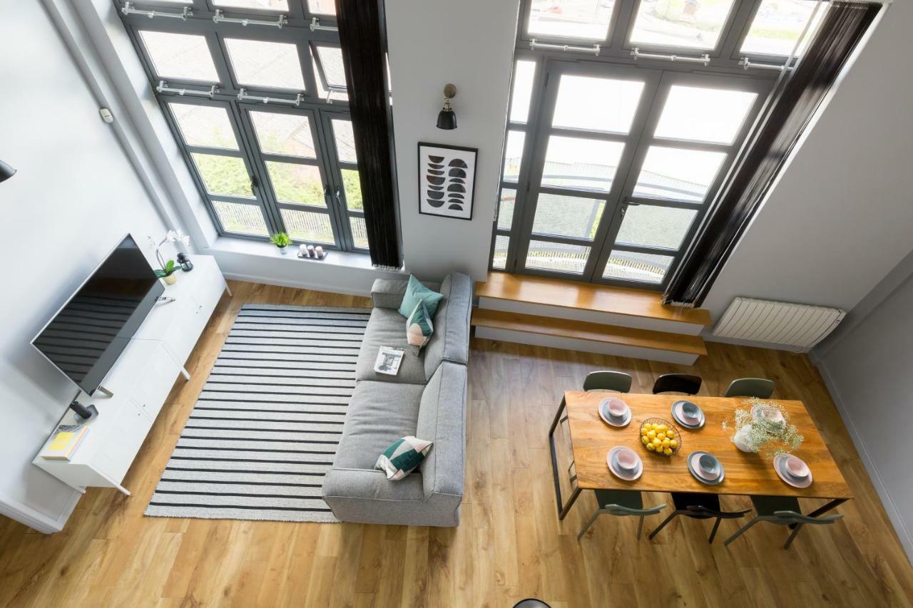 4B Loft Penthouse Industrial Decor With Canal & City Views Coventry Luaran gambar